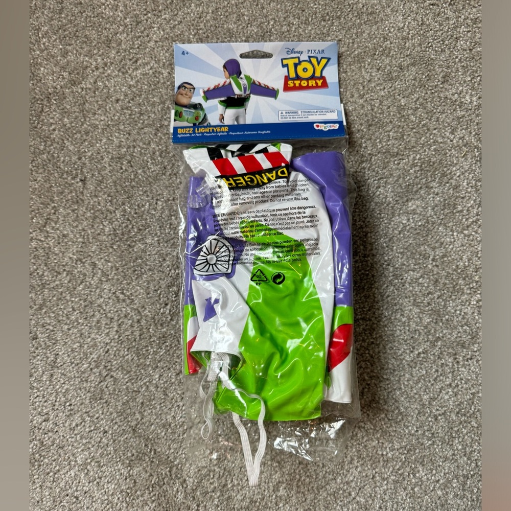 Disney Buzz Lightyear Inflatable Jet Pack